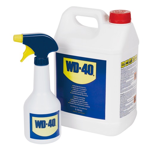 Bild zum Artikel Flüssigkeitszerstäuber WD-40 Schmierm.5l+Zerstäube (Syst-Nr.: 25.3752.0510)